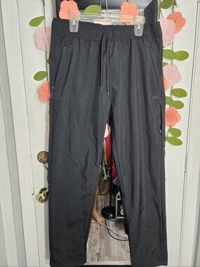 Men's Legend Outdoor Pants Black Sz Large Like New Fleece Lining
